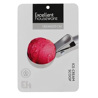 Afbeelding van Excellent Houseware ijslepel ice cream scoops opscheppen 18 cmA Keukengerei IJsscheppen