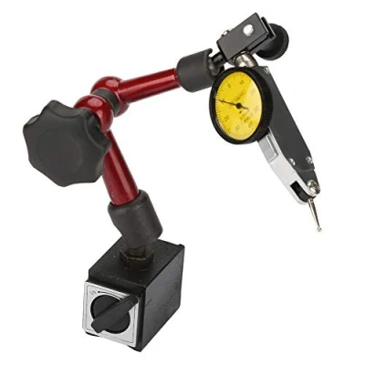Afbeelding van Meetschaal Flexibele, sterke magnetische meetstatief basishouder + hefboom meetklok