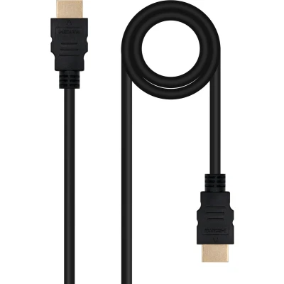 Afbeelding van NANOCABLE 10.15.3802 HDMI V2.0 KABEL 4K@60HZ 18Gbit/s SCHWARZ 2 M