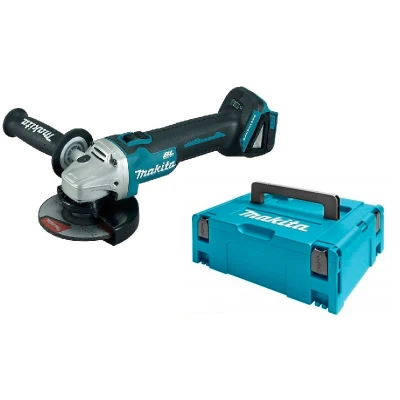 Afbeelding van Makita DGA504ZJ 18V Li ion accu haakse slijper body in Mbox 125mm koolborstelloos