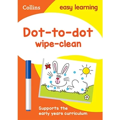 Afbeelding van Collins Easy Learning Preschool Dot to Age 3 5 Wipe Clean Activity Book: Ideal for Home