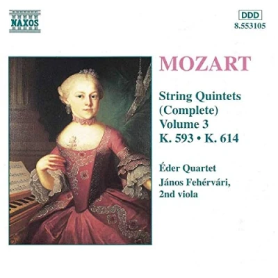 Afbeelding van Eder Quartet String Quintets 3 (CD)