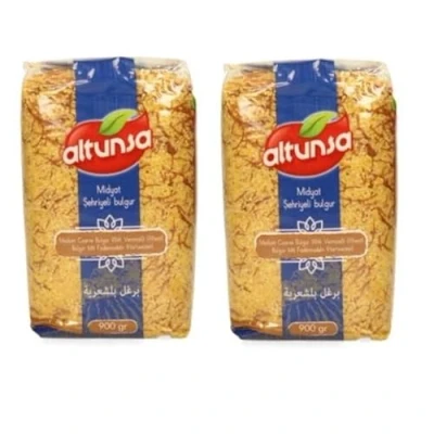 Afbeelding van Altunsa Multipak (Tarwe) Bulgur (Burgul) met Vermicelli (Sehriye) 2 x 900 Gram