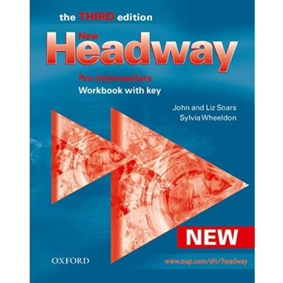 Afbeelding van NEW HEADWAY PRE INTERMEDIATE THIRD EDITION WORKBOOK WITH KEY