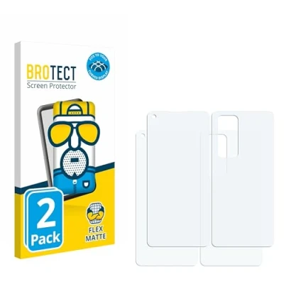 Afbeelding van BROTECT Screenprotector voor Oppo Find X3 Neo (Voor+Achter) Folie Beschermfolie matte volledig dekking (2 Stuks)