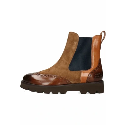 Afbeelding van Melvin &amp; Hamilton, Jade 8 Enkellaarzen voor dames, Bruin, 38 EU, EU