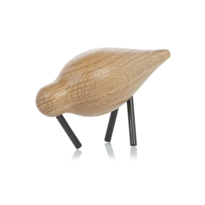 Afbeelding van Normann Copenhagen Shorebird Vogel Decoratie Small Zwart