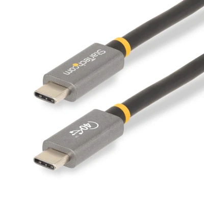 Afbeelding van StarTech.com 1m USB4 Kabel, USB IF Gecertificeerde C 40 Gbps, Type Data Transfer Ka