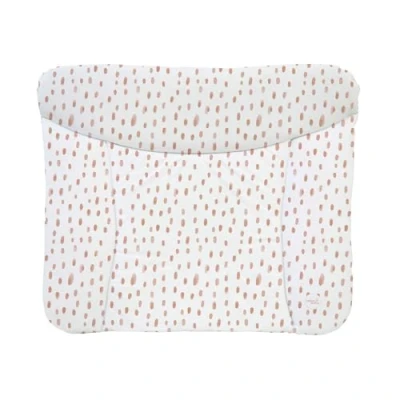 Afbeelding van Ceba Baby® Zacht aankleedkussen 75 x 72 cm, baby aankleedkussen, voor jongens en meisjes, waterdicht, afwasbaar, Oeko Tex® standaard 100, made in EU, roze vlekken