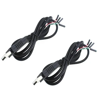 Afbeelding van 2pcs 4pin PL2303 USB to UART TTL Cable Module RS232 Serial 4 pin PL2303HX