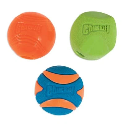 Afbeelding van Chuckit! CH33072 Fetch Medley ballen 2 medium set van 3
