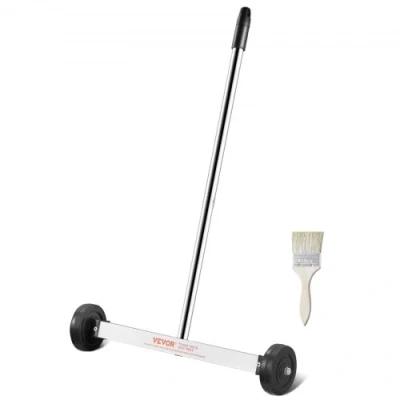 Afbeelding van VEVOR magnetische veegmachine telescopische bezem tapijtveger 38cm 3,6kg