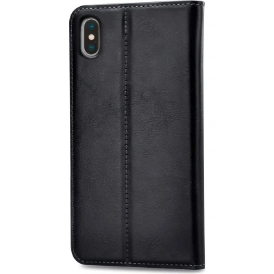 Afbeelding van Mobilize Premium Gelly Book Case Apple iPhone Xs Max Black