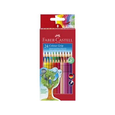 Afbeelding van Faber Castell kleurpotloden Colour Grip 24 stuks FC 112424
