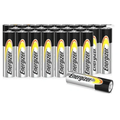 Afbeelding van Energizer Alkaline Power AA batterijen, lange levensduur voor dagelijks gebruik, sulfaatvrij, 7 jaar levensduur, 24 stuks