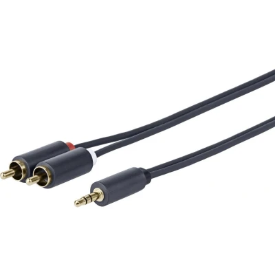 Afbeelding van VivoLink PROMJRCA7 audio kabel 7 m 3.5mm 2 x RCA Zwart