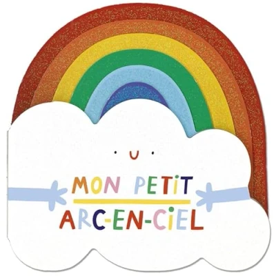 Afbeelding van Mon petit arc en ciel Album tout carton forme d&#039;arc À partir de 6 mois