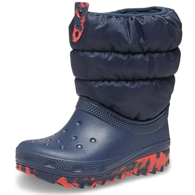 Afbeelding van Snowboot Crocs Kids Classic Neo Puff Boot Navy Schoenmaat 30 31