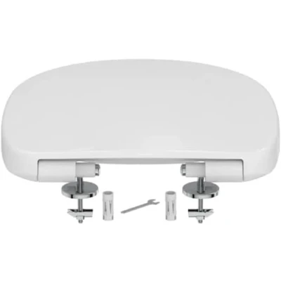Afbeelding van Ideal Standard Multi Suites scharnierset voor wc bril met soft close sluiting uit de serie Connect Space, EW00167, Neutro