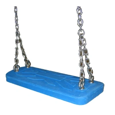 Afbeelding van Intergard Rubberen schommel 45x16x4cm professioneel blauw voor openbare speeltoestellen