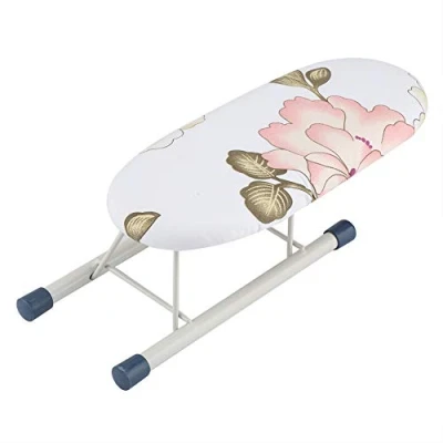 Afbeelding van Opvouwbare mouwstrijkplank, mouwplank met decoratieve overtrek, draagbare mini strijkplank, hanteertafel, strijkplankovertrek voor het behandelen van manchetten, kraag 26,5 x 10,5 8,5 cm