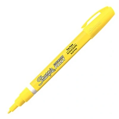 Afbeelding van DYMO Water Based Paint Marker Fine Point Geel