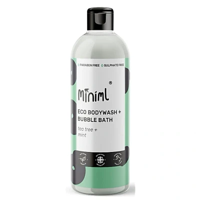Afbeelding van Miniml Bad &amp; Douchegel Tea Tree Munt 500ml
