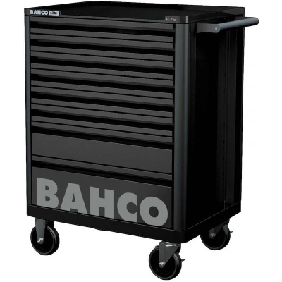 Afbeelding van Bahco Gereedschapswagen E72 26&quot; met 8 lades zwart 693 mm x 510 955 1472K8BLACK