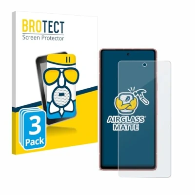Afbeelding van BROTECT Antireflecterende Glas Screen Protector Mat voor Google Pixel 7a (3 Stuks) Schermbeschermer [Beschermglas Folie niet Gehard Glas]