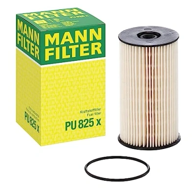 Afbeelding van MANN FILTER Brandstoffilter PU 825 X Brandstoffilterset met afdichting / afdichtingsset voor personenauto&#039;s