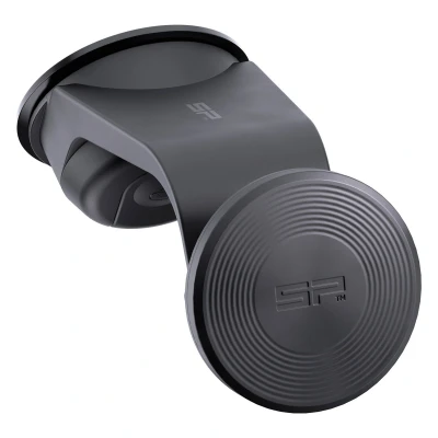 Afbeelding van Charging Suction Mount SPC+ Telefoonhouder voor auto met oplaadfunctie SP Connect hoesjes Voorruit Universeel Zwart Houders