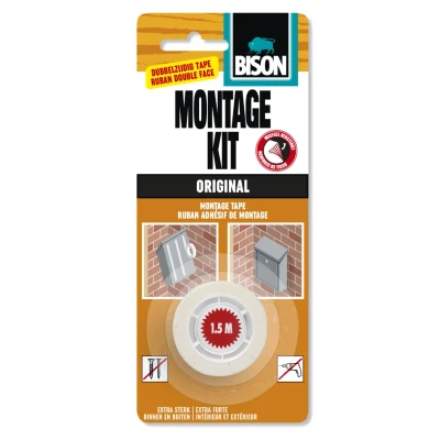 Afbeelding van Montagekit Original Tape Kaart 1,5 m x 19 mm Bison