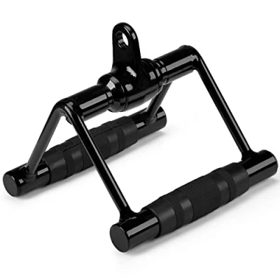 Afbeelding van Yes4All Roterende Zwarte Dubbele D Rij Handvat Kabel Bevestiging Voor Gewichtstraining, Machine Accessoires Thuis Gym