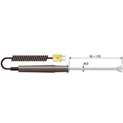 Afbeelding van B + Thermo Technik 0600 1001 Oppervlaktesensor 50 tot +650 C Sensortype K