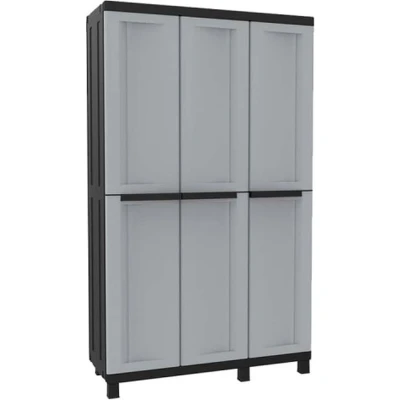 Afbeelding van Terry 1002710 kast hoog van kunststof 3 deuren