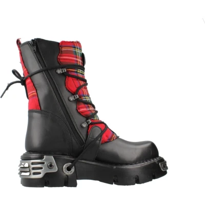 Afbeelding van New Rock Laarzen 41 Shoes M 391T S1 Zwart/Rood
