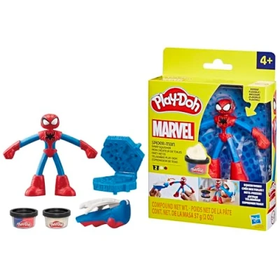 Afbeelding van Play Doh Spiderman THWIP SQUISHER