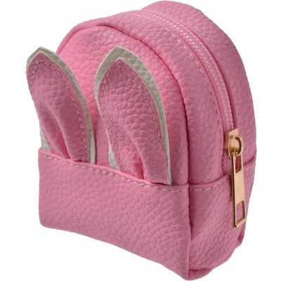 Afbeelding van Juleeze Sleutelhanger klein tasje Roze Synthetisch