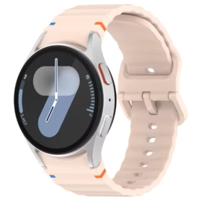 Afbeelding van Siliconen Loop bandje Bruin Samsung Galaxy watch 7 40mm / 44mm