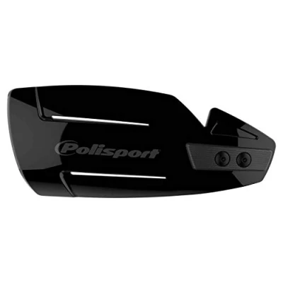 Afbeelding van POLISPORT 8307800002 Handkappen HAMMER 1 MX Style bevestigingspunt van kunststof inclusief montageset compatibel met alle enduro/mx modellen in kleur zwart