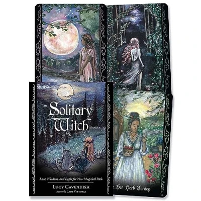 Afbeelding van The Solitary Witch Oracle: Lore, Wisdom, and Light for Your Magickal Path