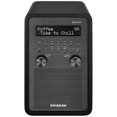 Afbeelding van Sangean DDR 60BT DAB+/FM RDS digitale stereo radio zwart met bluetooth