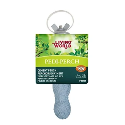 Afbeelding van Living World Stenen Zitstok Met Klem 12 CM