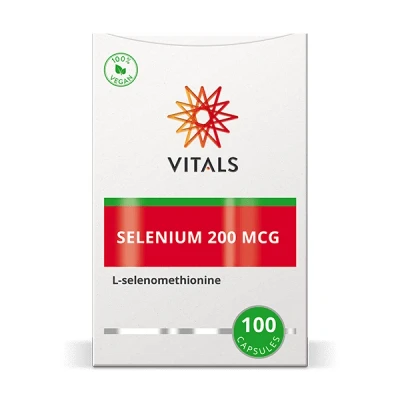 Afbeelding van Gratis Verzending: 2x Vitals Selenium 200mcg 100 capsules
