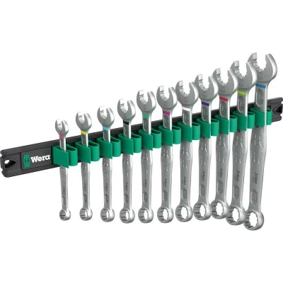 Afbeelding van Wera 9640 Magneetstrip 6003 Joker 1 ringsteeksleutelset, 11 delig 05020233001