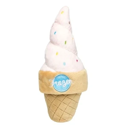 Afbeelding van Fuzzyard Plush Toy Ice Cream Hondenspeelgoed 1 stuk