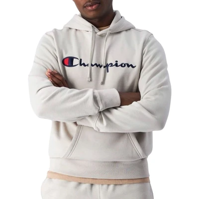 Afbeelding van Champion Icons Hoodie Contrast LOGO Large Hoodie, Heren, Maat: XL, Beige