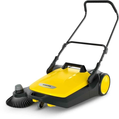 Afbeelding van Kärcher handveegmachine S 6 (all season, afvalcontainer 38 l, 1 grote zijborstel, 67 cm veegbreedte, ergonomisch)