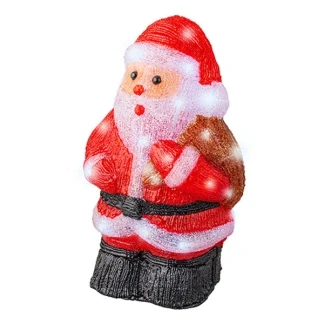 Afbeelding van Kerstfiguur kerstman Lumineo 16.5 x 22 36 centimeter