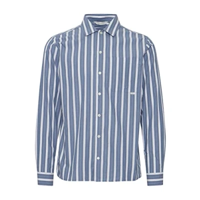 Afbeelding van Casual Friday Alvin LS Overhemd, Heren, Maat: Small, Bijou blue